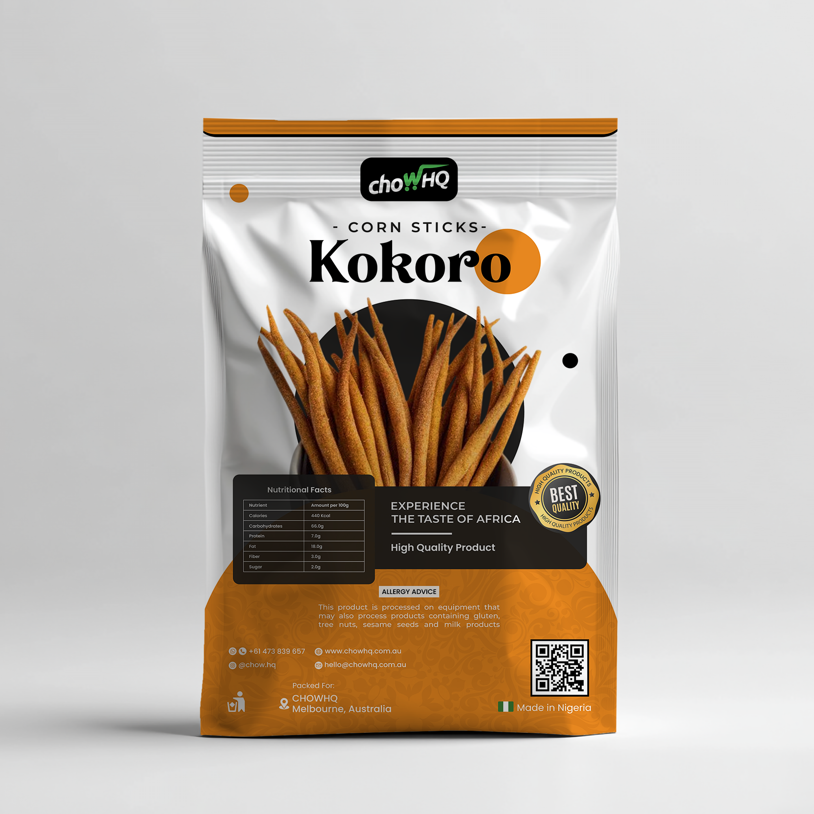 Kokoro Corn Sticks - 120g