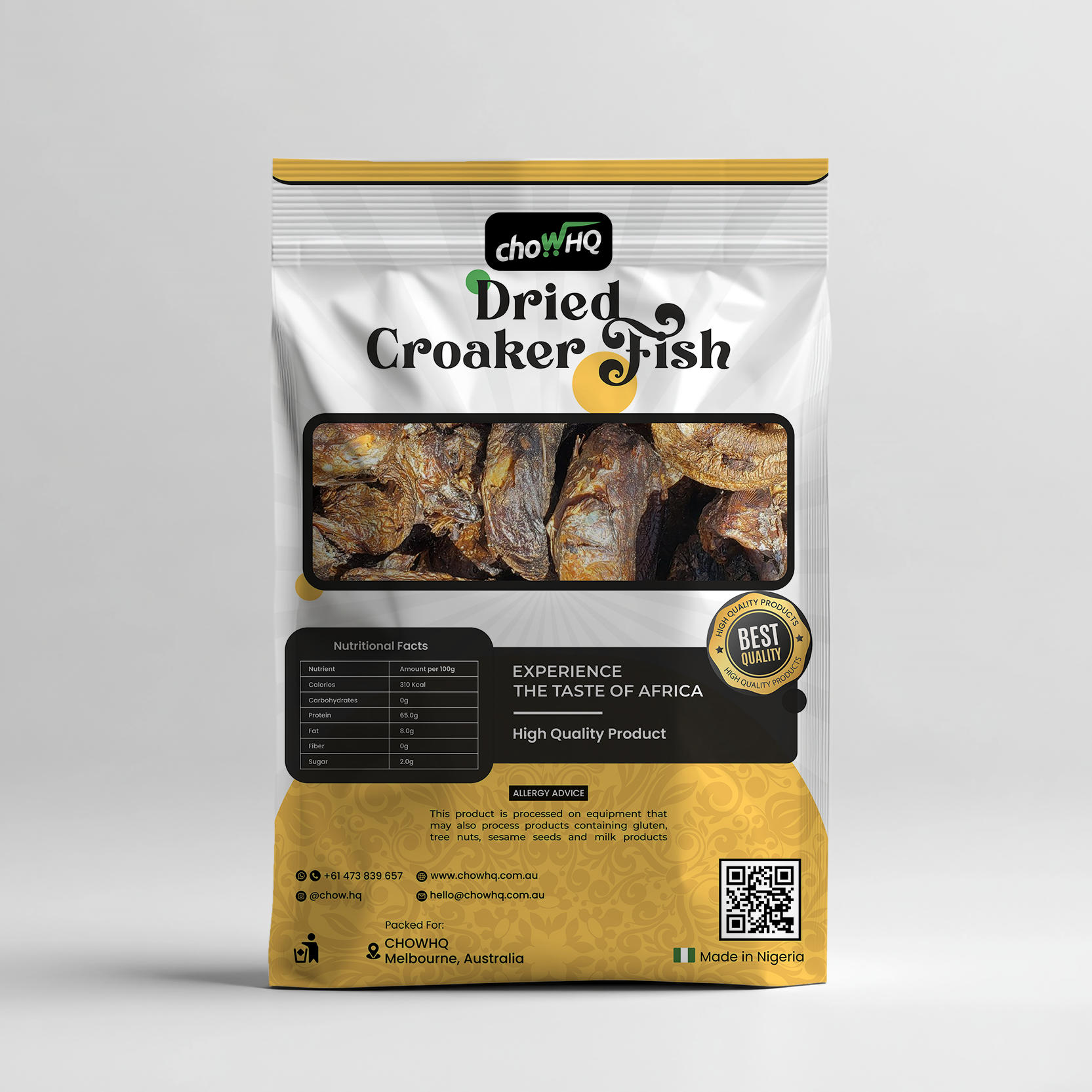 Dried Croaker Fish (Apo Fish) - Pack of 3