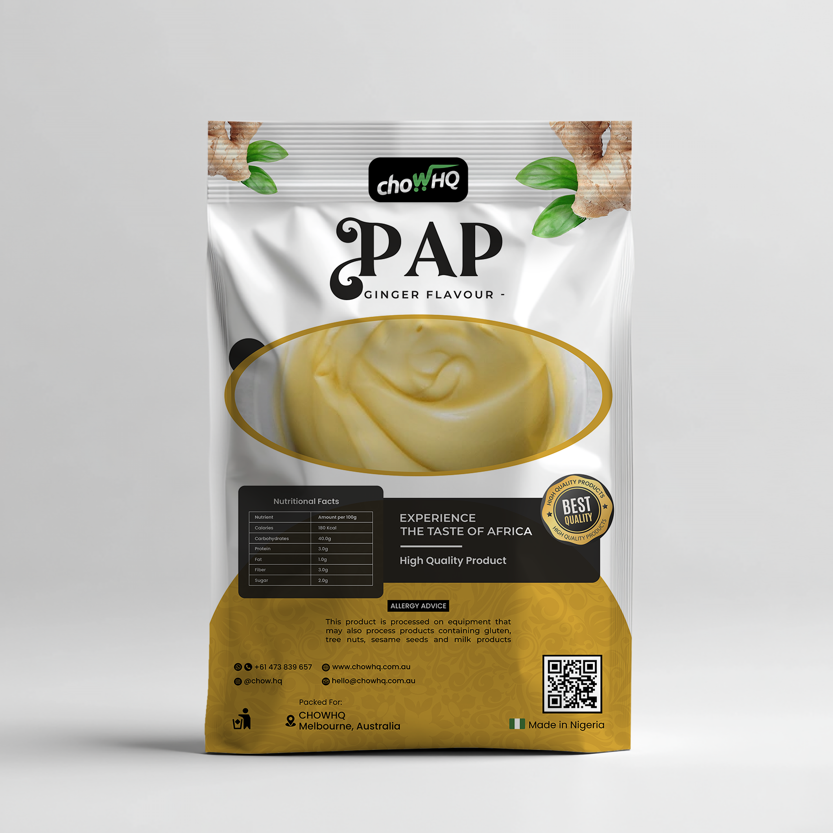 Ginger Pap - Pack