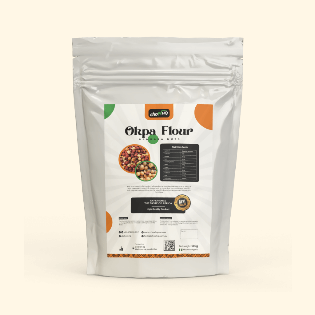 Okpa Flour (Bambara Nut Powder) - 500g