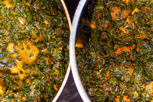 Authentic Efo Riro Delight with ChowHQ's Pepper Mix