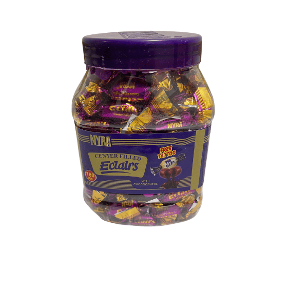 Eclairs Candy Jar - 180 pcs