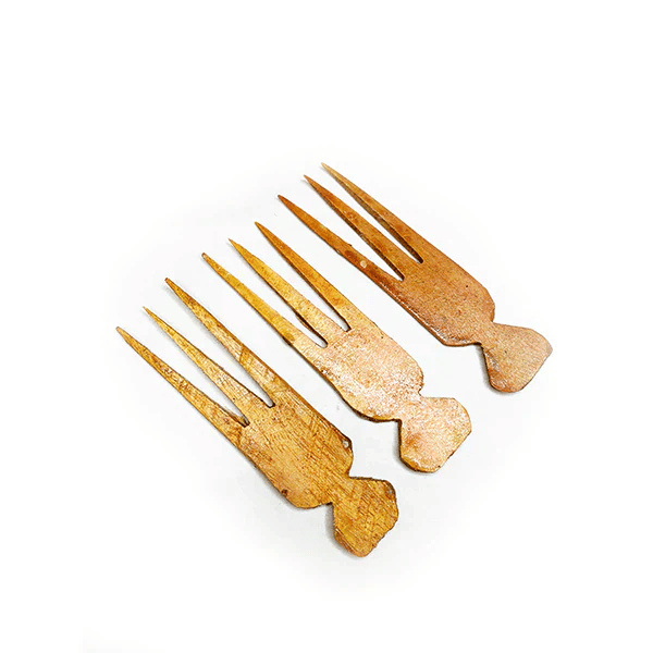 African Wooden Braiding Comb