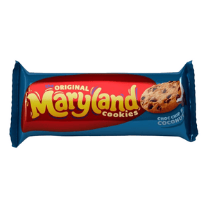 Maryland Original Cookies (Choc Chip and Coconut) – 136g