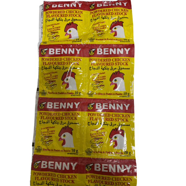 Benny Powdered Chicken Stock 10g - (Pack of 4)