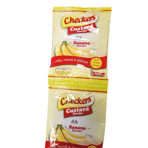 Checkers Custard Powder - Pack of 4 (Banana Flavour)