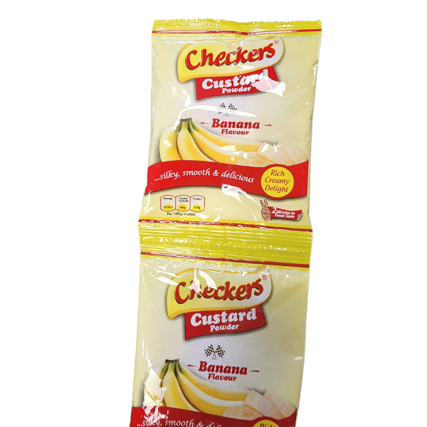 Checkers Custard Powder - Pack of 4 (Banana Flavour)