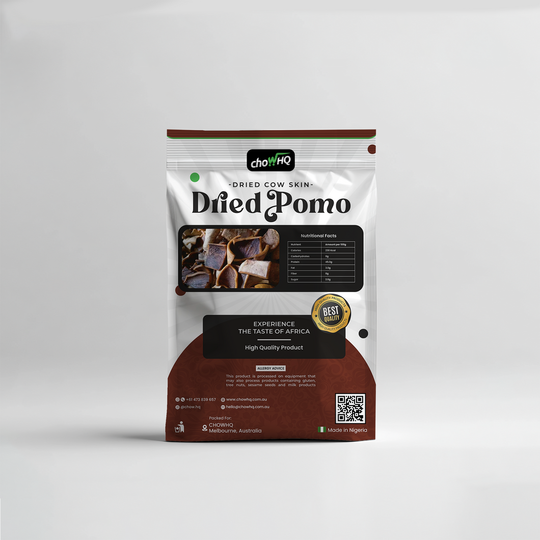 Dried Ponmo  (Ijebu Ponmo) - 5 Pieces