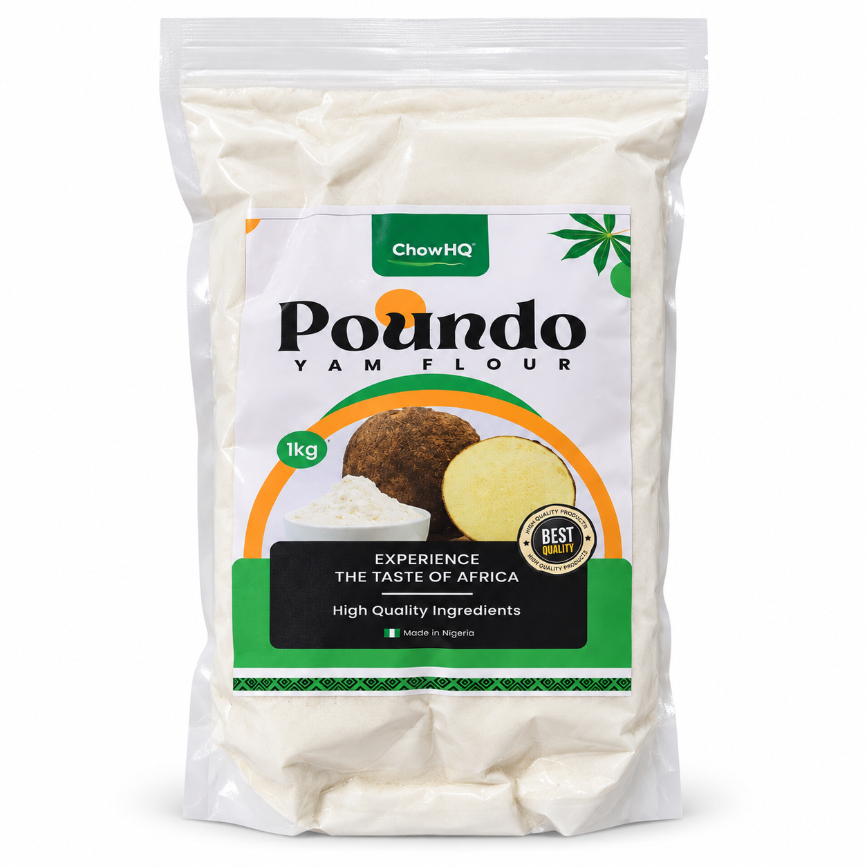 ChowHQ Poundo Yam Flour 1kg