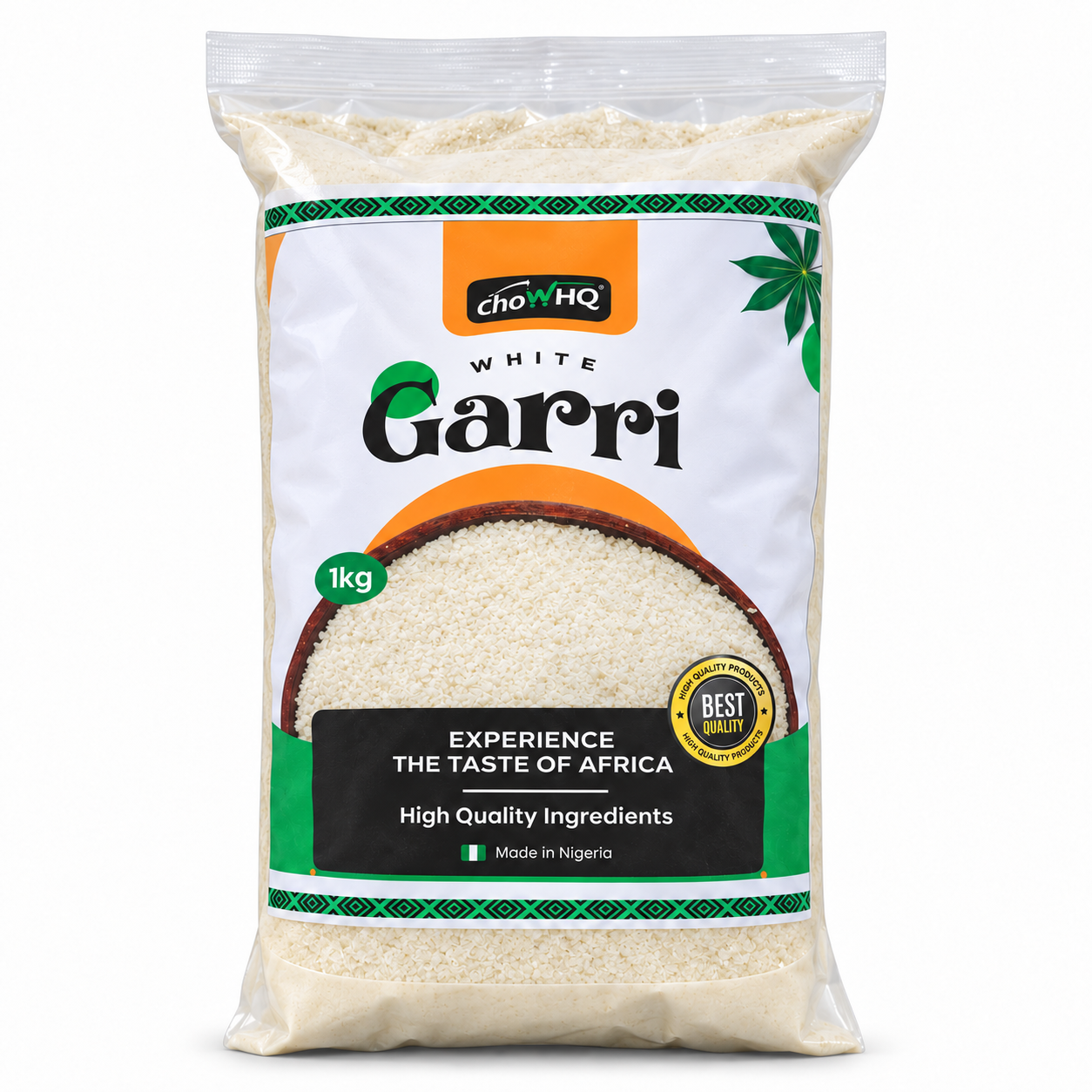 ChowHQ White Garri (Ijebu Garri) 1kg