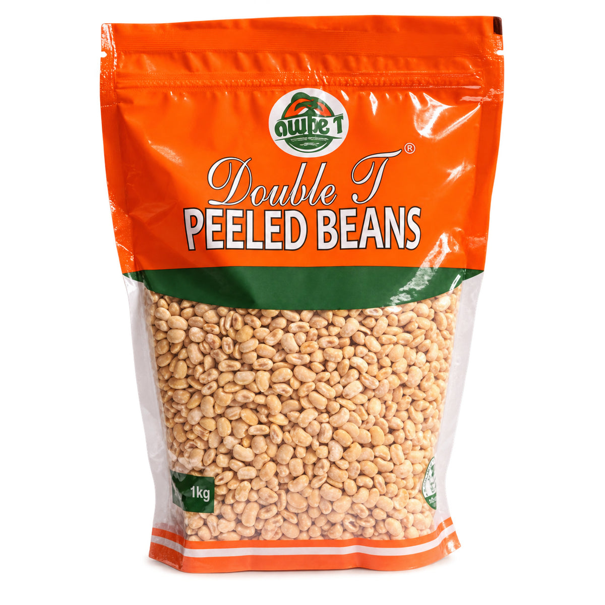 Double T Peeled Beans 1kg pouch