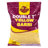 Double T Yellow Garri 1kg pouch