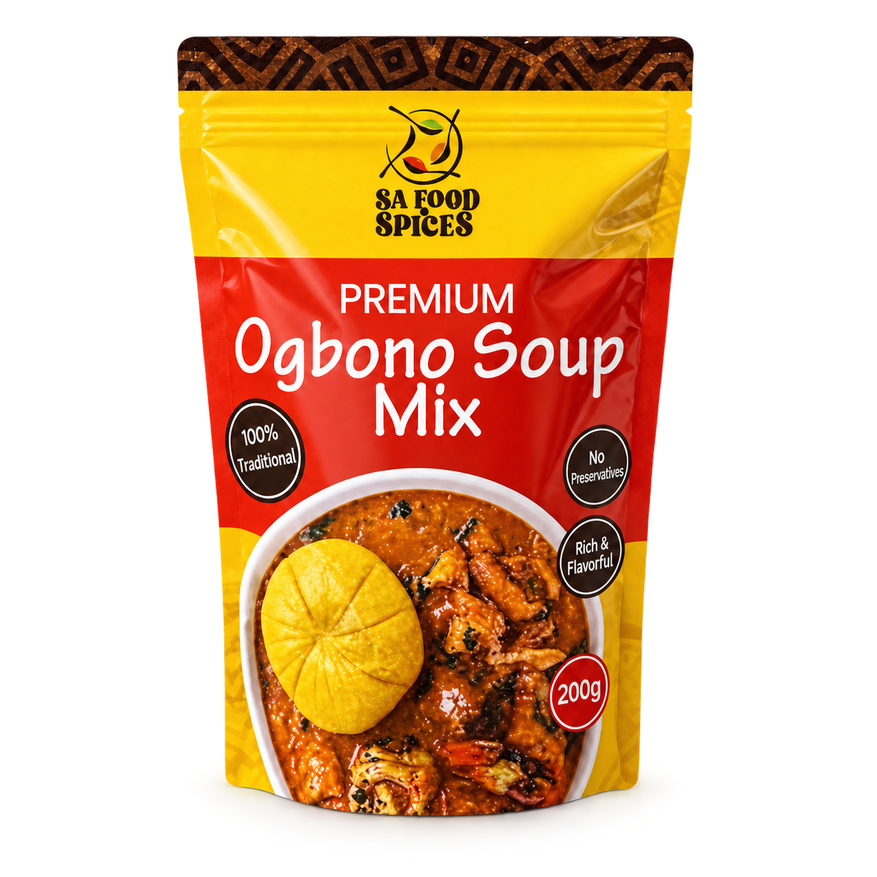 SA Food and Spices Ogbono Mix - Pack