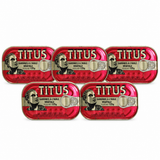 Titus Sardines - 5 tins